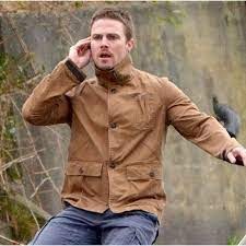Oliver Queen Arrow Leather Jacket